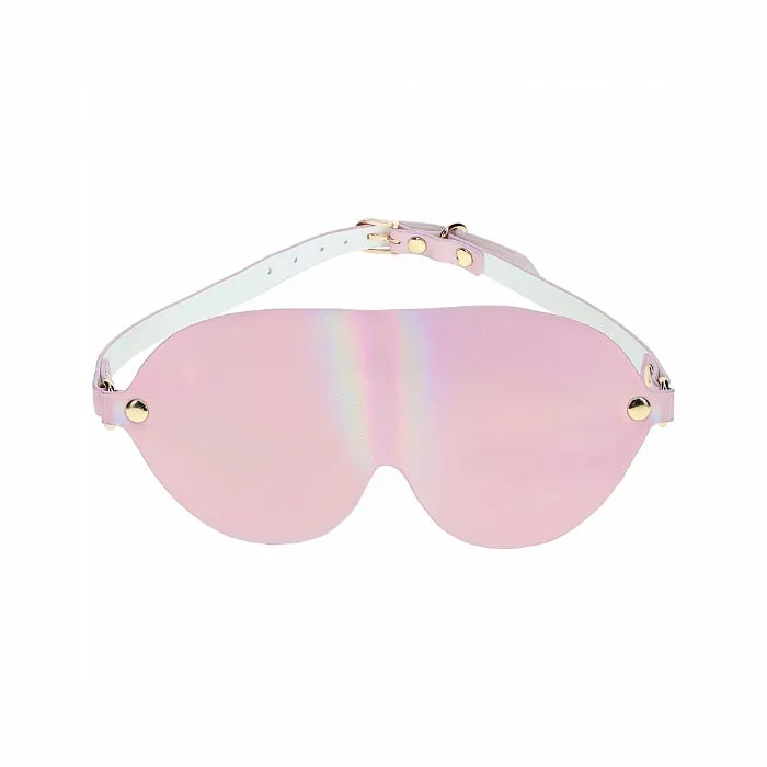 Ouch! Paris Collection Iridescent Leather BDSM Kit With Travel Bag