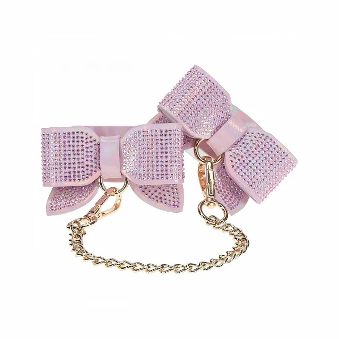 Ouch! Paris Collection Iridescent Leather BDSM Kit With Travel Bag
