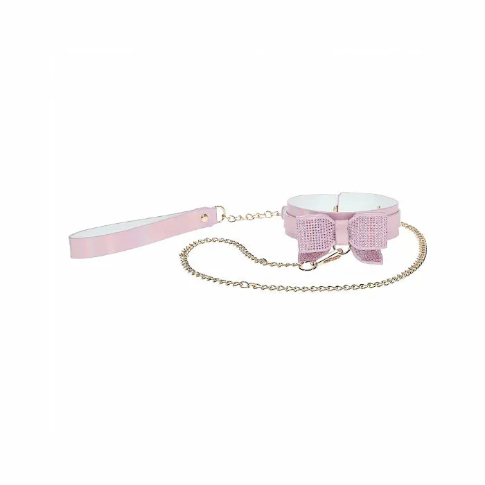 Ouch! Paris Collection Iridescent Leather BDSM Kit With Travel Bag