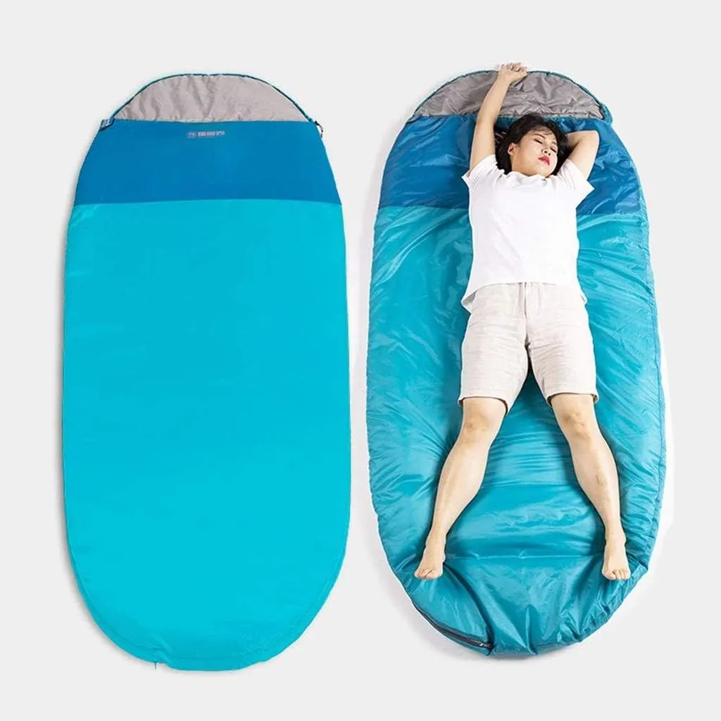 Outdoor Adult Sleeping Bag-Double Sleeping Bag; Warm and Comfortable for Family Camping