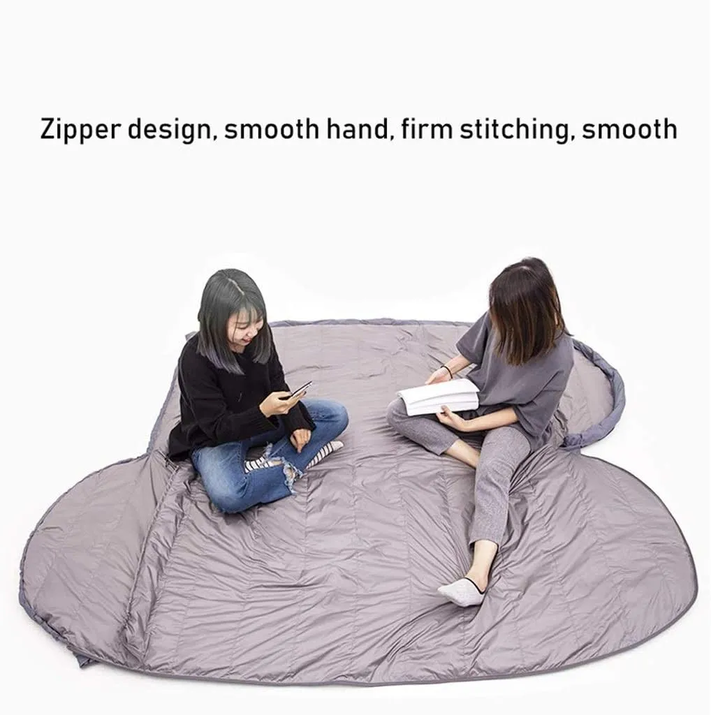 Outdoor Adult Sleeping Bag-Double Sleeping Bag; Warm and Comfortable for Family Camping