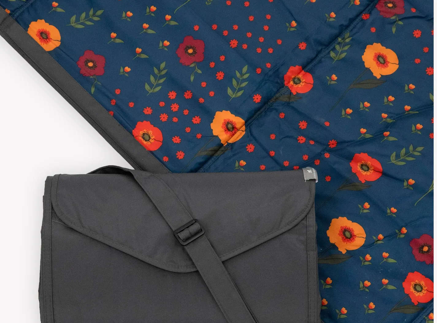 Outdoor Blanket - Midnight Poppy