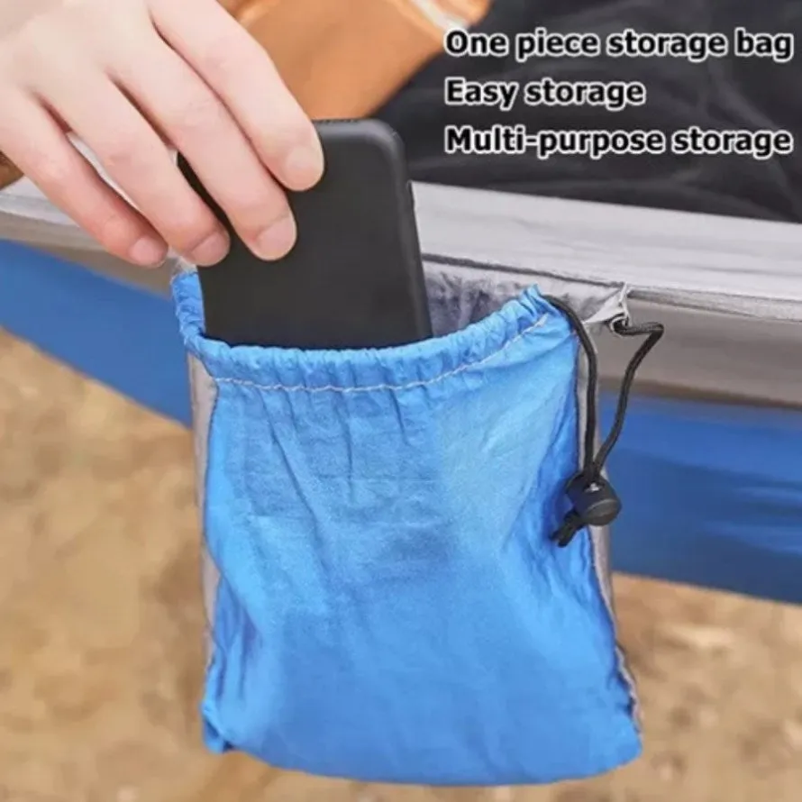 Outdoor Camping Hammock Lightweight 260x140cm Portable Travel Orange V201-W13050218
