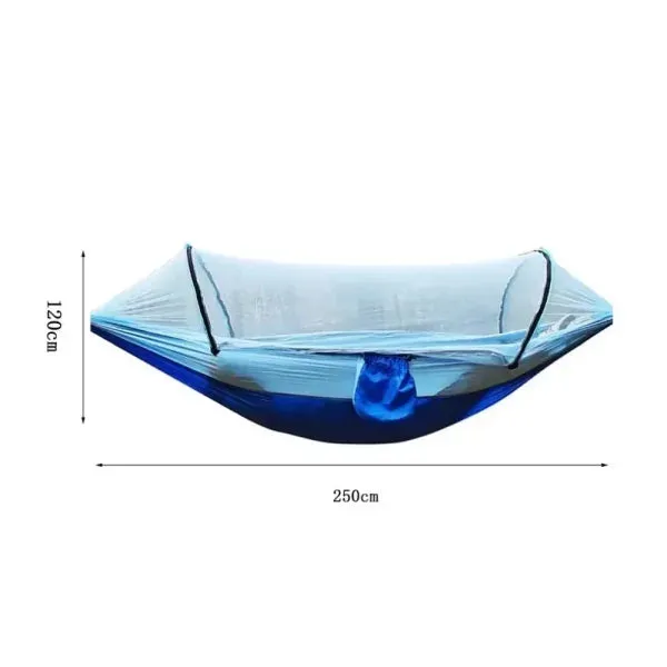 Outdoor Camping Hammock with Mosquito Net – Lightweight Hanging Bed Net