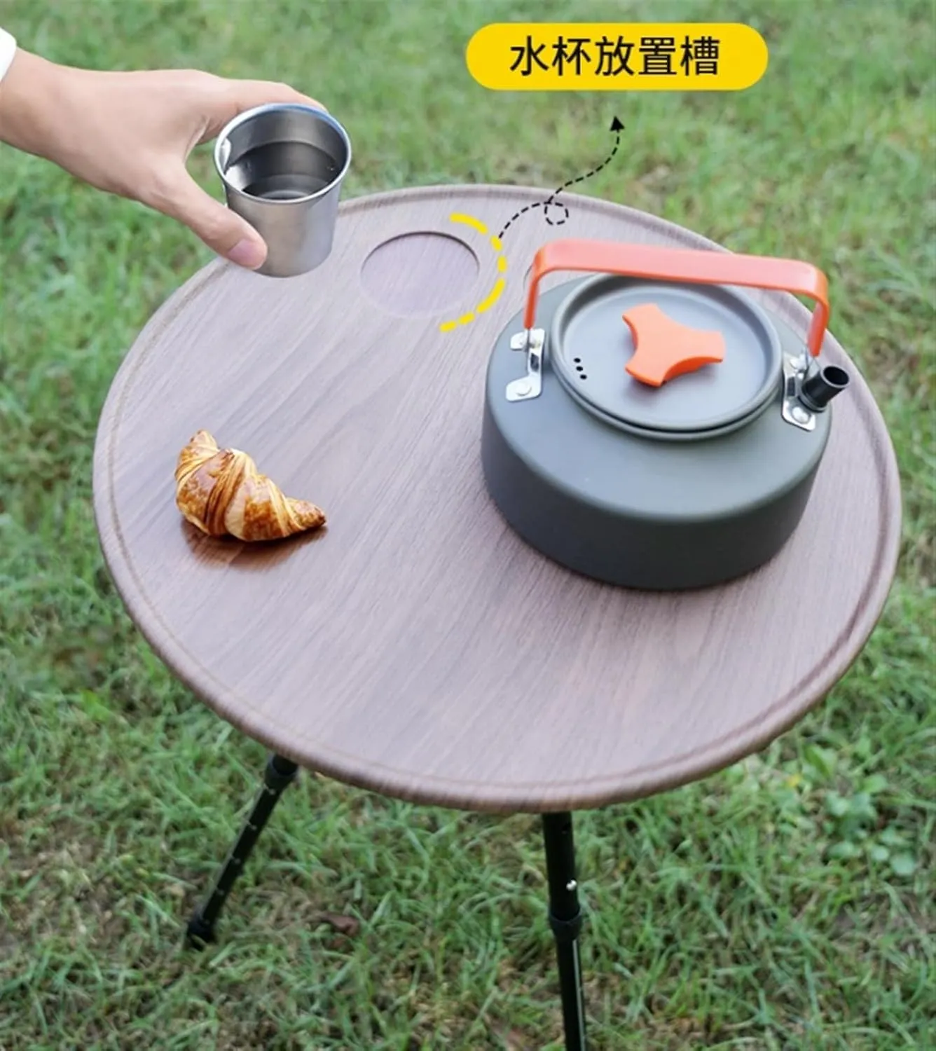 Outdoor Camping Table Folding Table Adjustable Height Portable Table for Camping Outdoor Picnic Camping Furniture(K)