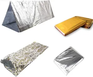 Outdoor chaud Tente Set de survie   Sleeping Bag Blanket   Survie