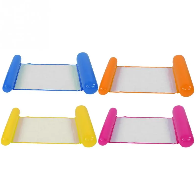 Outdoor Floating Water Hammock - Pool Swimming Lounger Backrest For Adults & Kids