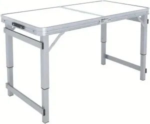 Outdoor Portable Folding Table - Large, Adjustable Height