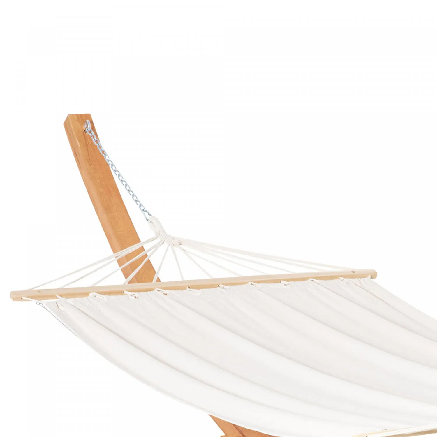 Outsunny Patio Hammock With Stand, Outdoor Arch Wooden Hammock Bed, Camping Hammock W/ Straps And Ho|Outsunny Hamac De Camping Arche Exterieure En Bois Hamac Lit Avec Support Avec Sangles Et Crochets,