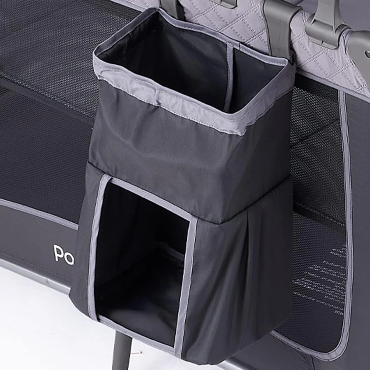Pamo Babe Baby Playard with Canopy, Portable Crib with Changing Table