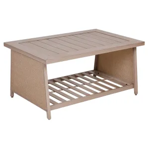 Patio Chat Table Quick-Drying Coffee Table Casual Garden Backyard Table