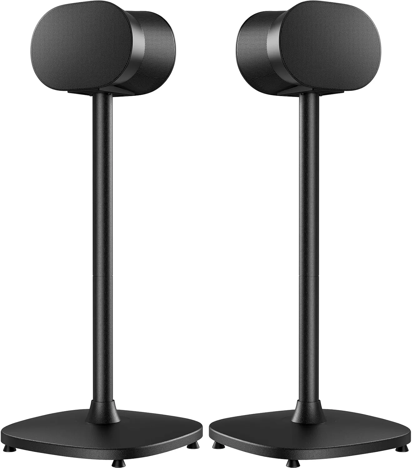 Perlegear Speaker Stand Pair for Sonos Era 300 Speakers, All-Metal 32″ Tall Floor Speaker Stand with Cable Management, Enlarged Base, Easy 3-Step Setup, 360° Surround Sound Speaker Stand, PGSS15