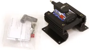 Pertronix 60103 Flame-Thrower HC E-Core Ignition Coil, 60,000 Volt 0.32 Ohm, 12 Volt, Black