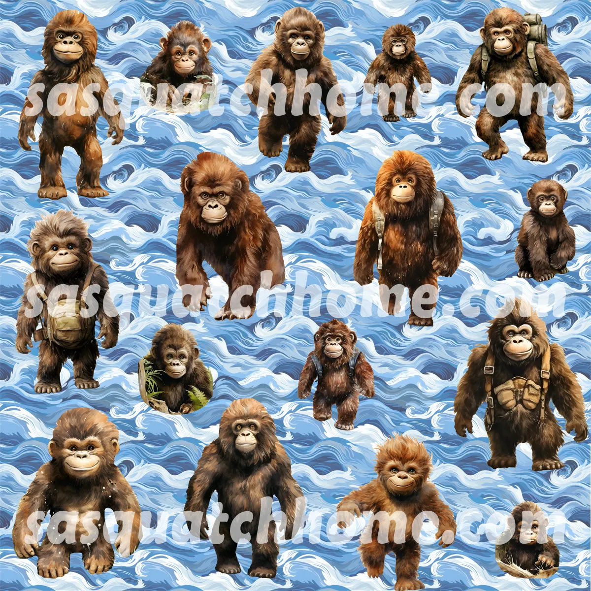 Pet Hammock - Bigfoot / Sasquatch Collection 19 Designs
