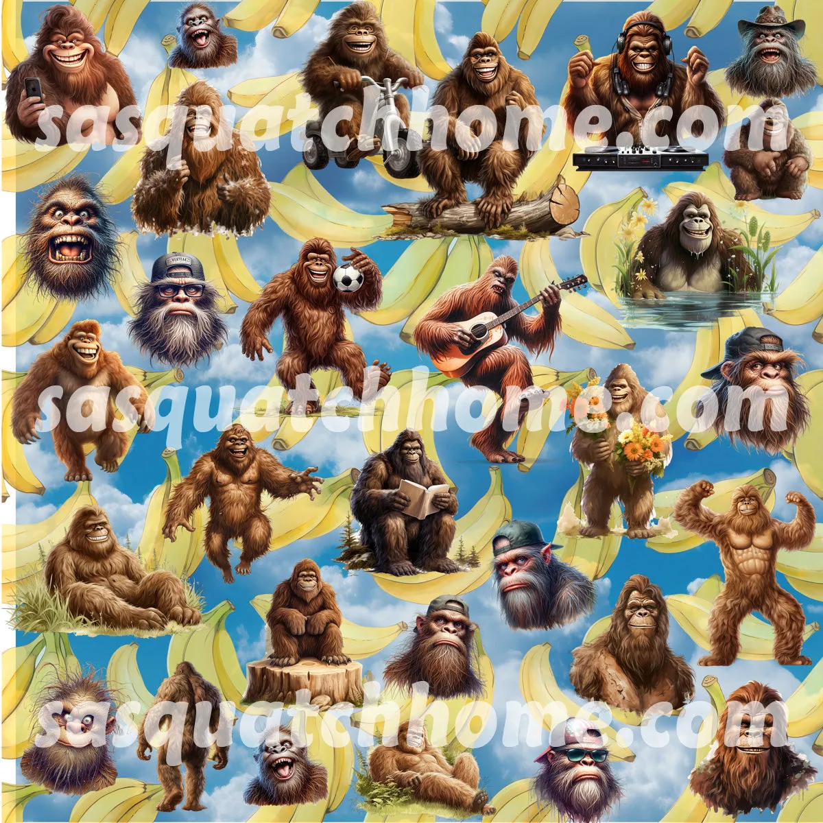 Pet Hammock - Bigfoot / Sasquatch Collection 19 Designs