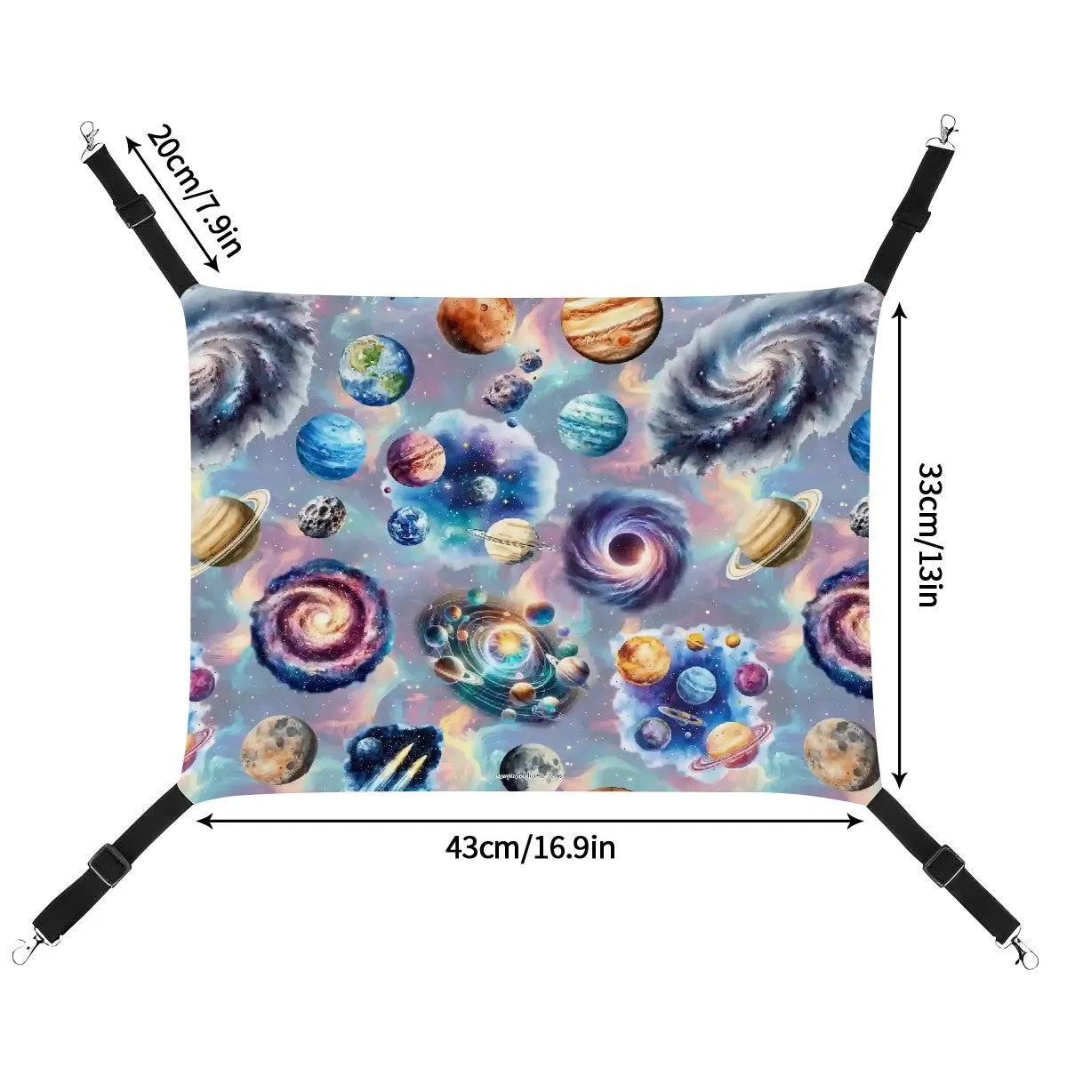 Pet Hammock - Many AWESOME Designs - Aliens, Cowboy, Outer Space