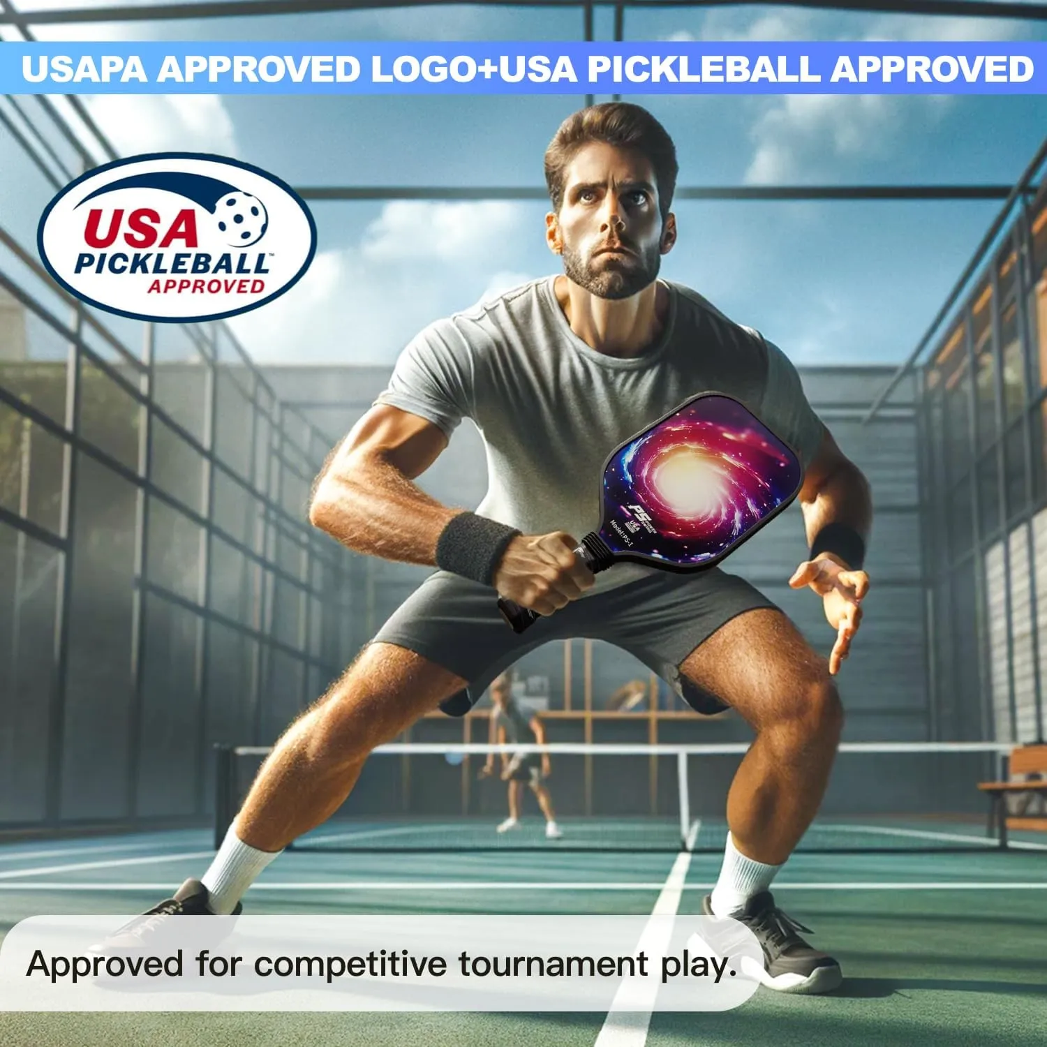 Pickleball Paddle red n Pink