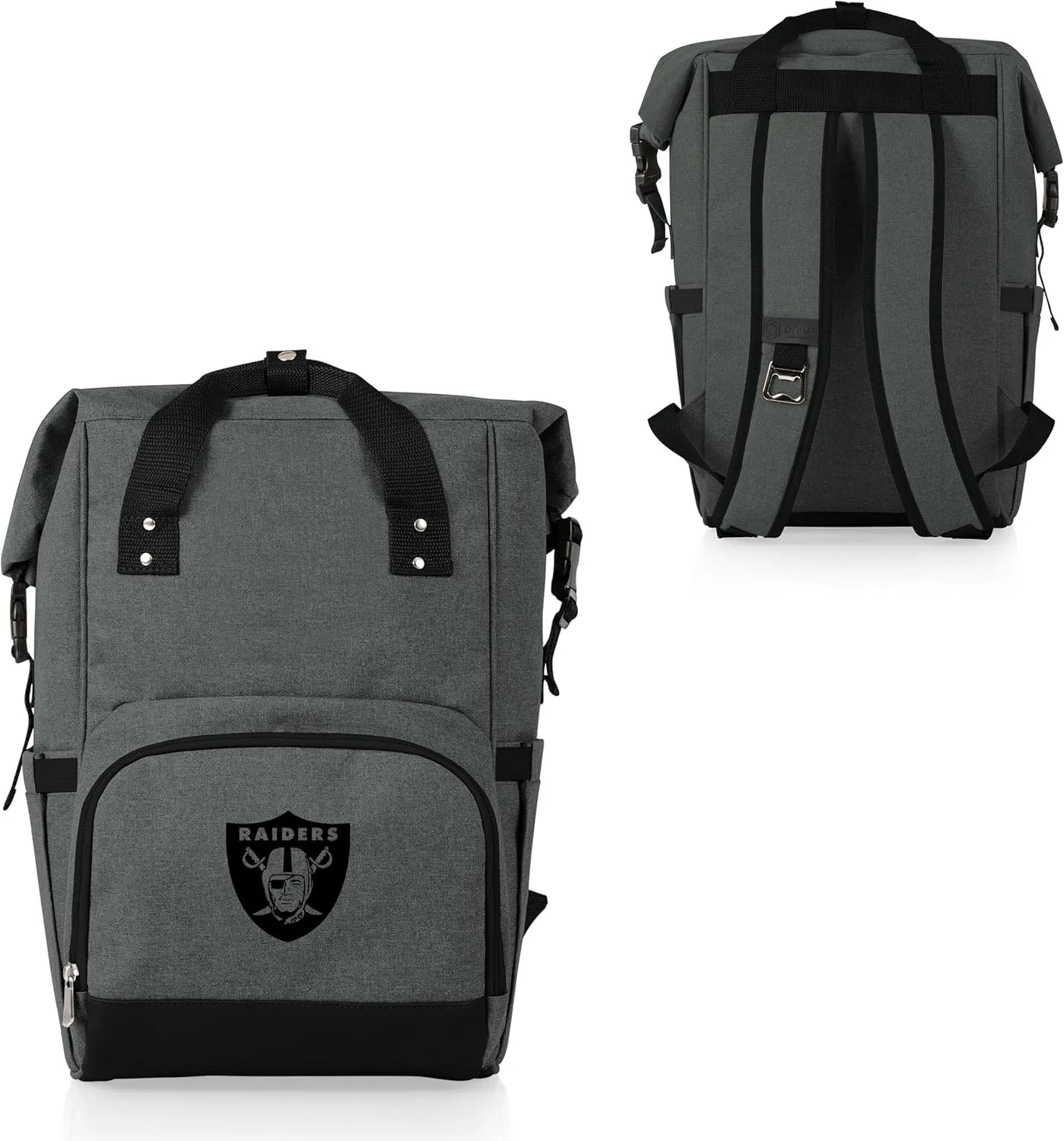 PICNIC TIME Gray Las Vegas Raiders Backpack