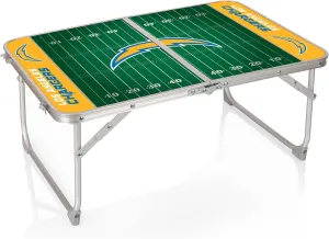 PICNIC TIME NFL Concert Mini Portable Table, Small Folding Table, Mini Picnic Table