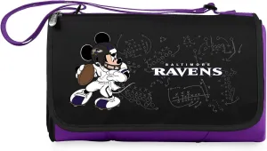 PICNIC TIME NFL Unisex-Adult NFL Mickey Blanket Tote Outdoor Picnic Blanket
