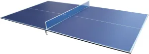 Ping Pong Conversion Top, 8 FT / 9 FT Foldable Table Tennis Topper for Pool & Billiard Tables, 12MM MDF, Compact Storage, Net & Posts Included, Easy Setup, Indoor Use