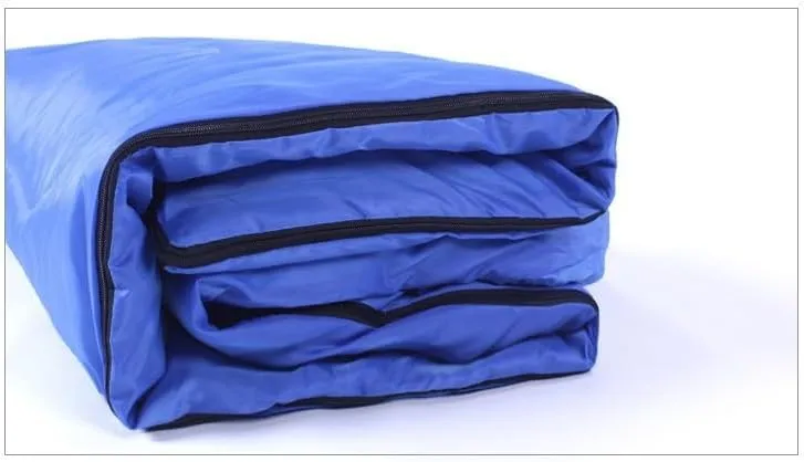 pistro Emergency Sleeping Bag for Adults - 0.7kg Portable Thickened Sleeping Bag with Hood and Double Zippers, Full Open Design for Outdoor Camping, Hiking, Survival - 180cm