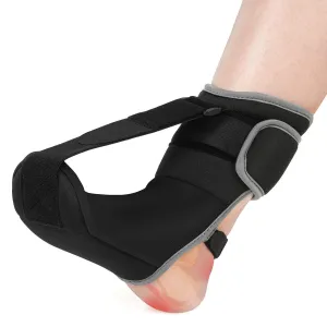 Plantar Fasciitis Night Splint Sock Soft Plantar Fasciitis Brace for Sleeping Achilles Tendonitis Foot Drop Heel Pain - Plantar Fasciitis Relief Night Splint for Women Men Black Small