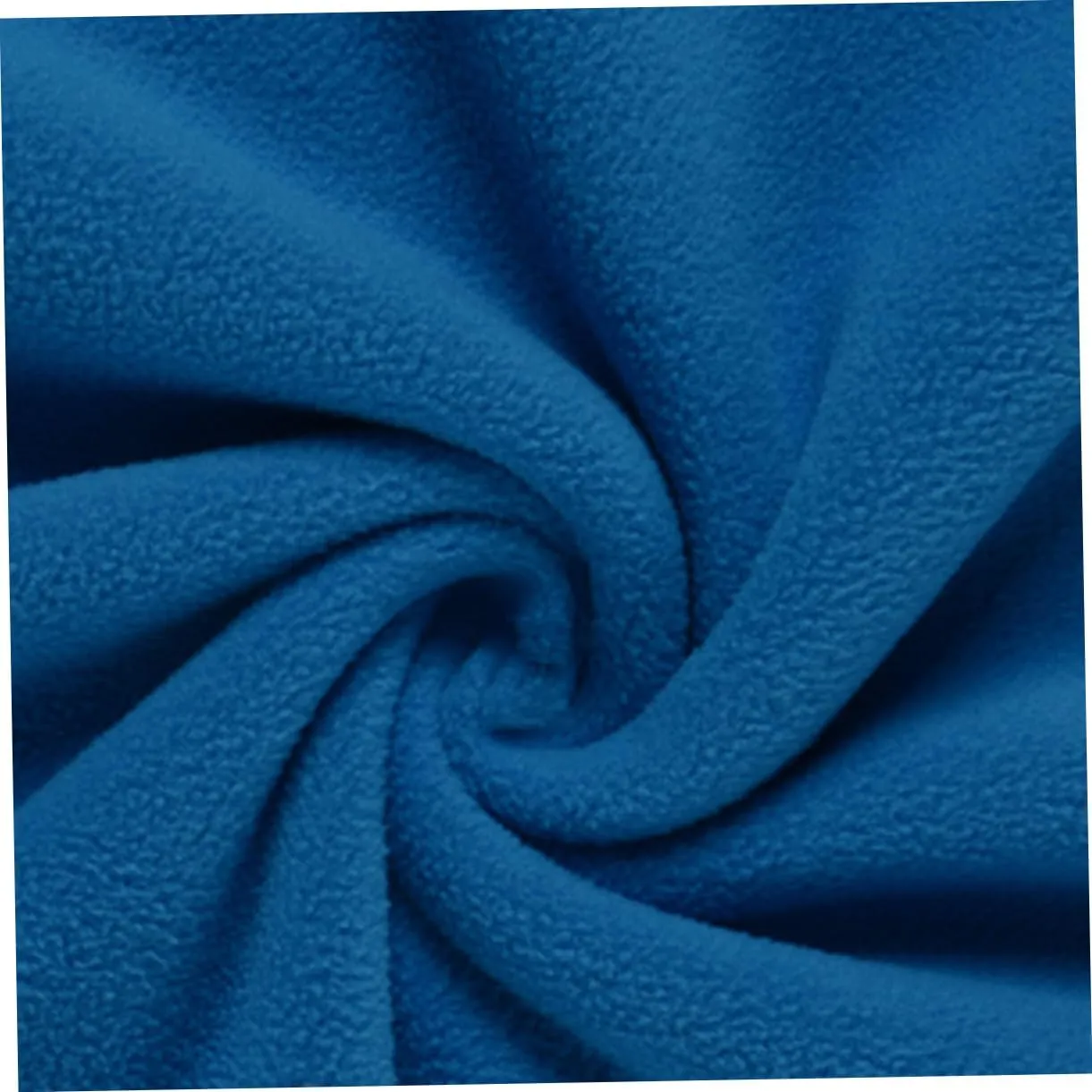POPETPOP Outdoor Sleeping Bags for Adults Fleece Camping Winter Cool Weather Blue