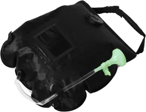 POPETPOP Solar Shower Bag for Camping Portable Outdoor Shower with Removable Hose for Hiking Beach and Travel Sustainable Solar Heating