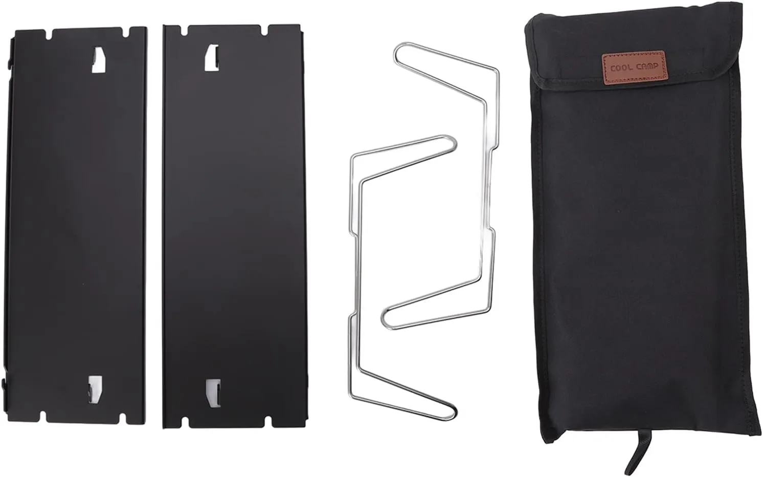 Portable Camping Table with Dual Aluminum Boards - Durably Outdoor Gear for Picnic and Hiking