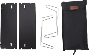 Portable Camping Table with Dual Aluminum Boards - Durably Outdoor Gear for Picnic and Hiking