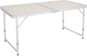Portable Folding Aluminum Camp Table with Carry Handle, Folding Picnic Table Camping Table Folding Table Aluminum Fold Up Camp Dining Table for Picnic Beach BBQ Cooking Outdoor and Indoor