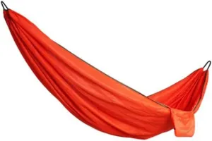 Portable Lightweight Hammock Parachute Hammocks Hiking Gear Outdoor Camping for Backpacking Beach (Color : Orange)