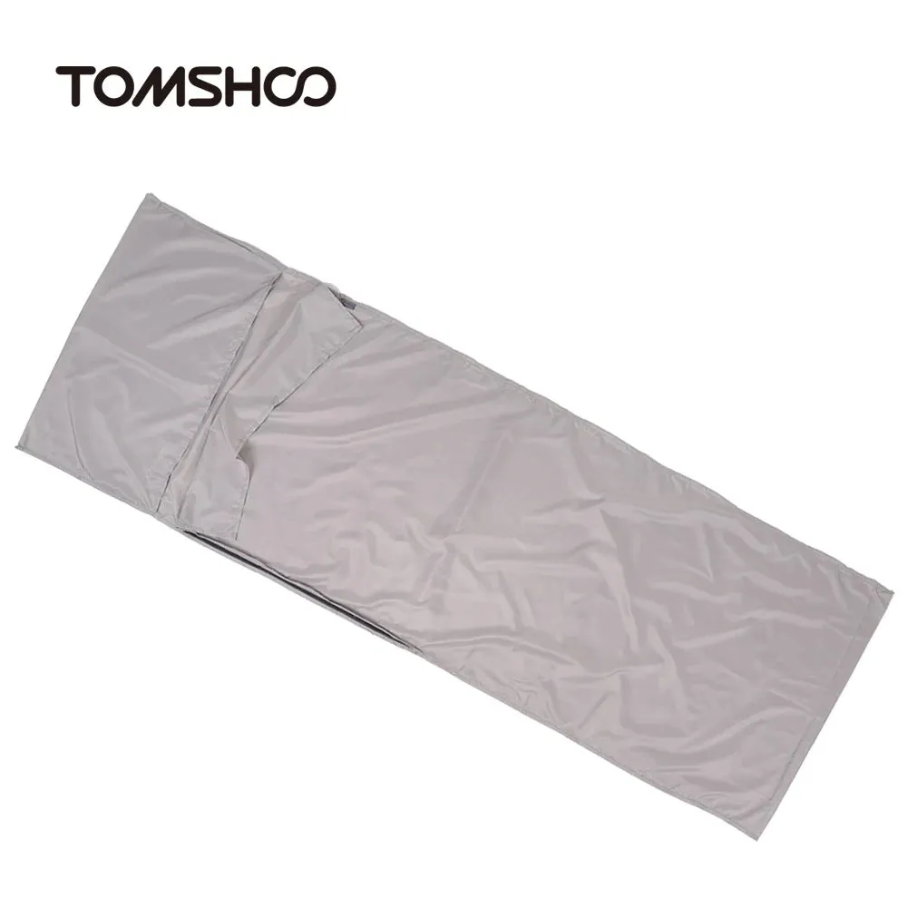 Portable Outdoor Camping Sleeping Bag Liner with Pillowcase - Lightweight, Ideal for Business Trips & Hotels