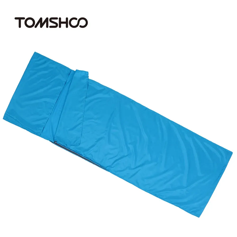 Portable Outdoor Camping Sleeping Bag Liner with Pillowcase - Lightweight, Ideal for Business Trips & Hotels