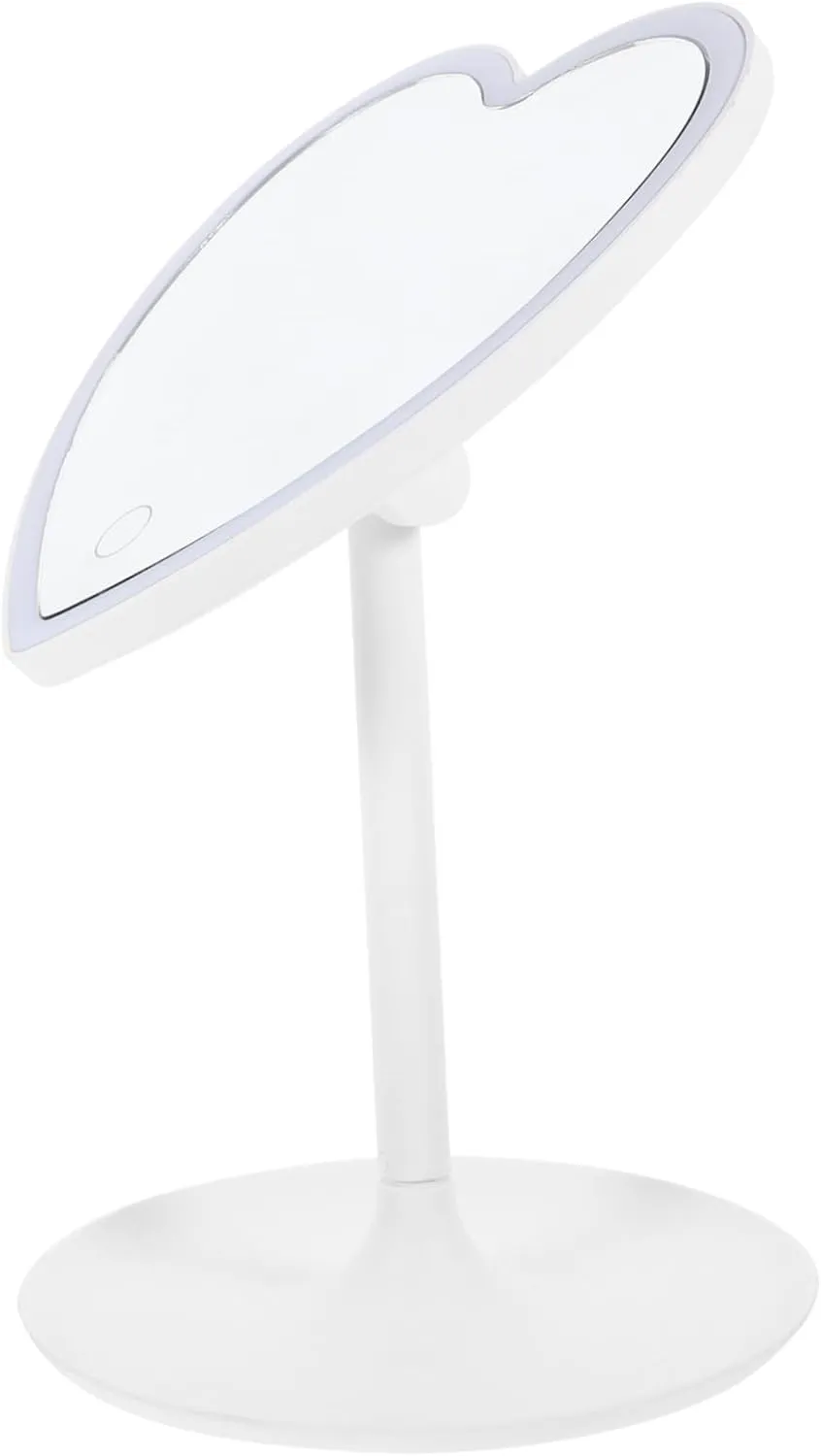 PRETYZOOM Stylish Led Makeup Mirror Lighted Vanity Mirror Desktop Led Lights for Home Decor