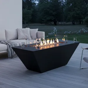 Prism Rectangle Fire Table- Aluminum