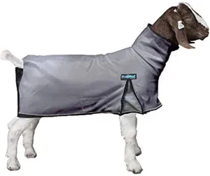 ProCool™ Goat Blanket with Reflective Piping, Extra Small, Gray