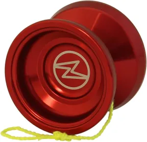Proteus Professional Responsive Trick Aluminum Yoyo with Ball Bearing Axle for Kids with Extra String (red)