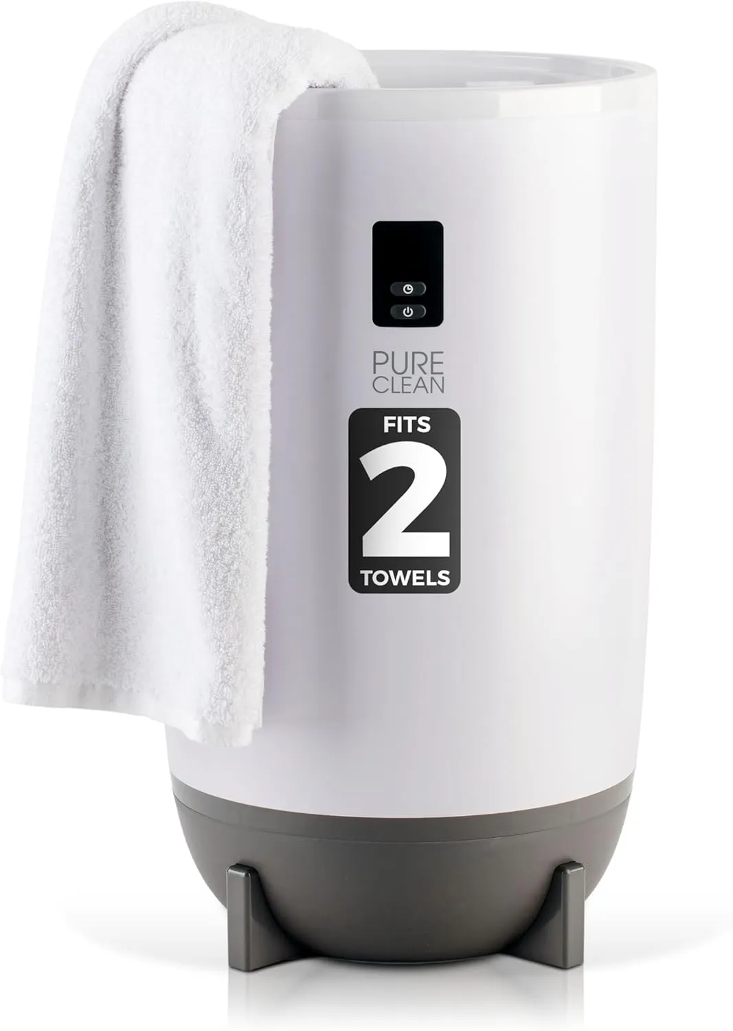 PureClean Towel Warmers Bucket, with Customized Fragrance for Spa and Bathroom, Luxury Towel Heater Gifts for Him & Her, Auto Shut Off, Fits 2 Large Towels, Blankets, Bathrobes, PJ's (Black)