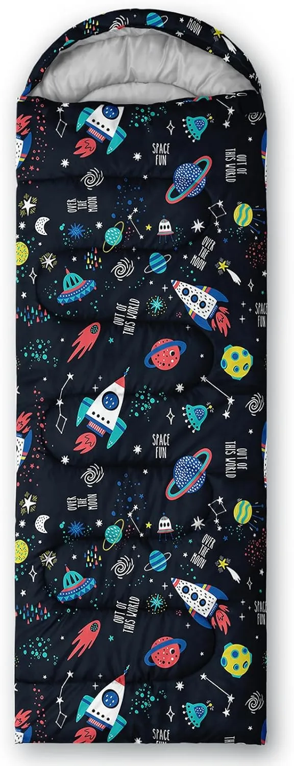QOOMO Camping Sleeping Bags,3 Season Warm & Cool Weather,Lightweight,Waterproof Sleeping Bags for Adults & Kids,Traveling,and Outdoors,Camping Gear Equipment
