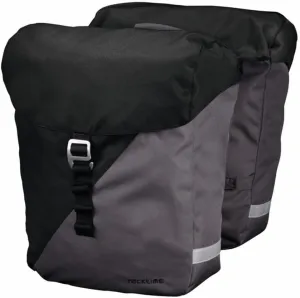 Racktime Vida 2.0 Bag Black/Grey 12.6x14.2x5.5` (x2) SnapIt 2.0