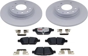 Raybestos Element3 1161H980172E3 Automotive Replacement Rear Brake Pads and Rotors Kit for Select Ford Fusion, Lincoln MKZ/Zephyr, Mazda 6, and Mercury Milan Model Years