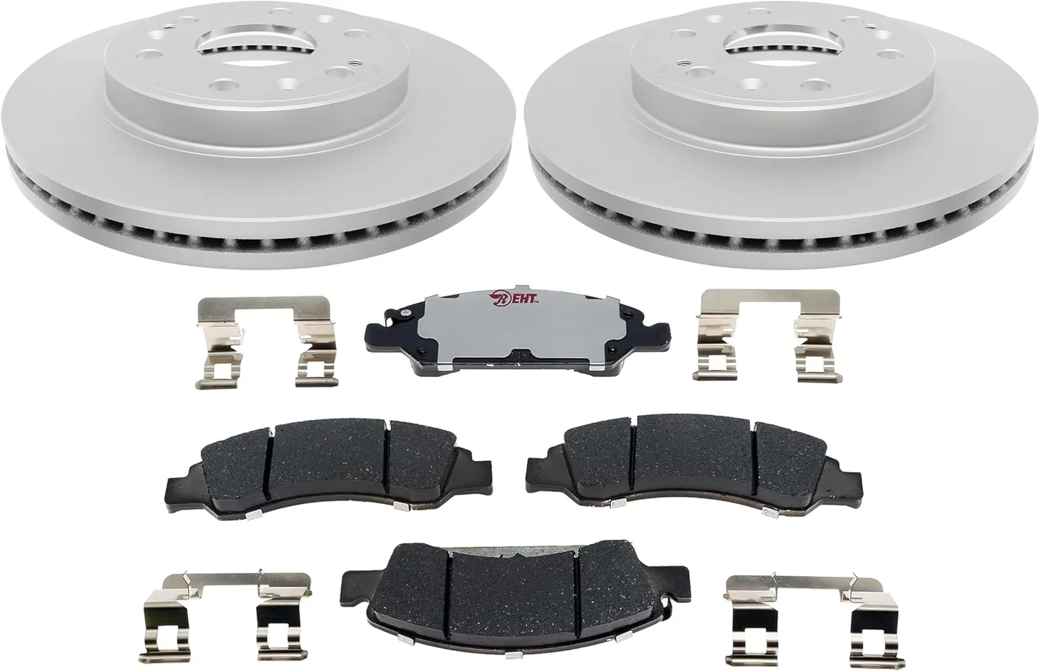 Raybestos Element3 1273H780518E3 Automotive Replacement Front Brake Pads and Rotors Kit for Select Jeep Wrangler/Wrangler JK Model Years