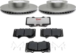 Raybestos Element3 976H980670E3 Automotive Replacement Front Brake Pads and Rotors Kit for Select Toyota 4Runner/FJ Cruiser/Tacoma Model Years