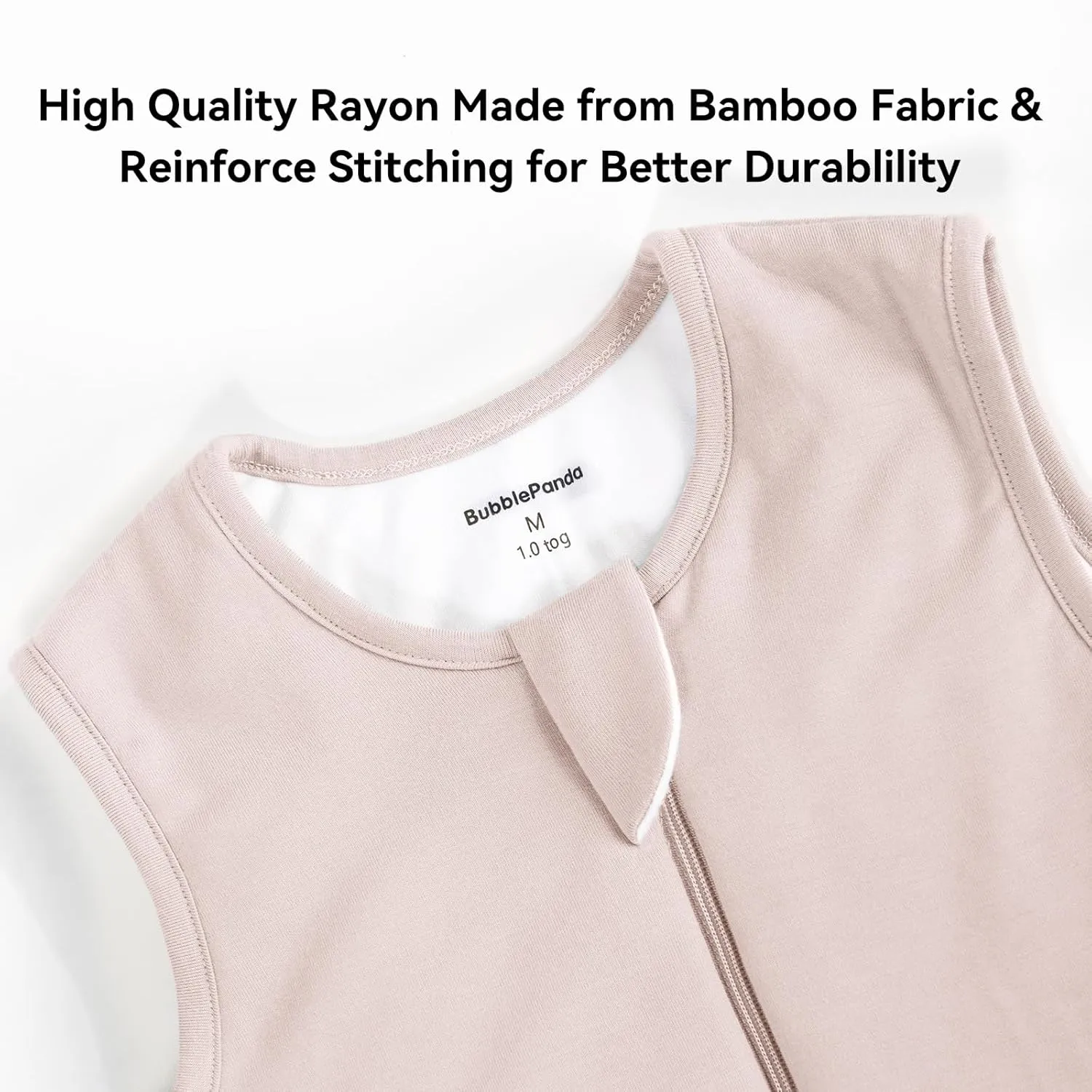 Rayon Made from Bamboo Toddler Sleep Sack with Feet 1.0 Tog Ultra Soft Toddler Sleeping Sack 3t-4t Sleep Bag Walker Quilted Wearable Blanket with Legs 2-Way Zipper Lightweight Extra Long