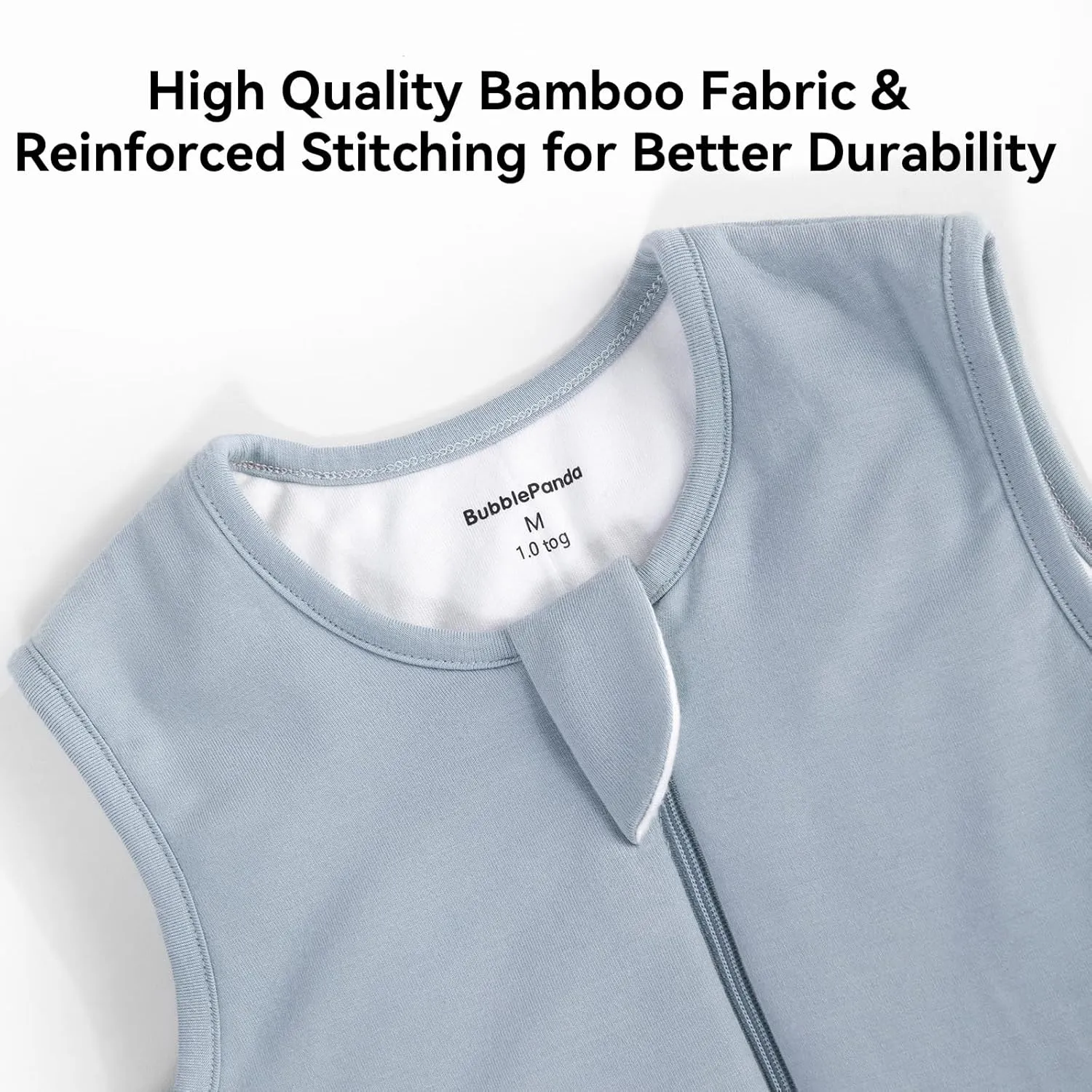 Rayon Made from Bamboo Toddler Sleep Sack with Feet 1.0 Tog Ultra Soft Toddler Sleeping Sack 3t-4t Sleep Bag Walker Quilted Wearable Blanket with Legs 2-Way Zipper Lightweight Extra Long