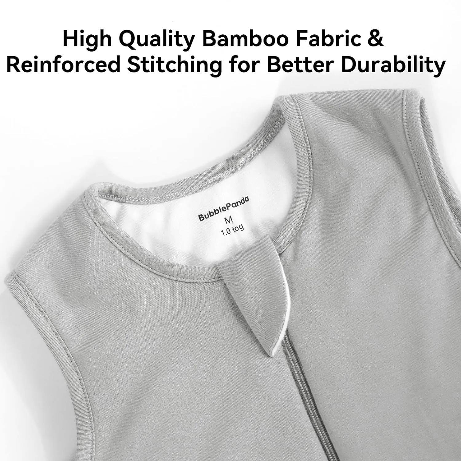 Rayon Made from Bamboo Toddler Sleep Sack with Feet 12-24 Months 1.0 Tog Ultra Soft Toddler Sleeping Sack 1t-2t Sleep Bag Walker Quilted Wearable Blanket with Legs 2-Way Zipper Lightweight