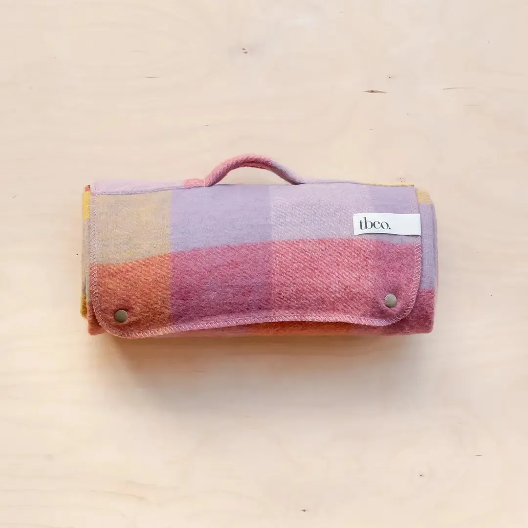 Recycled Wool Foldable Picnic Blanket