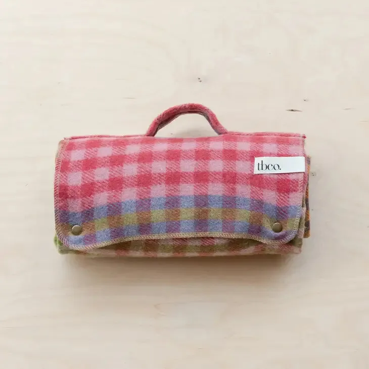 Recycled Wool Foldable Picnic Blanket